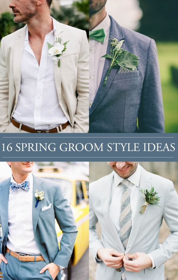 spring groom style inspiration