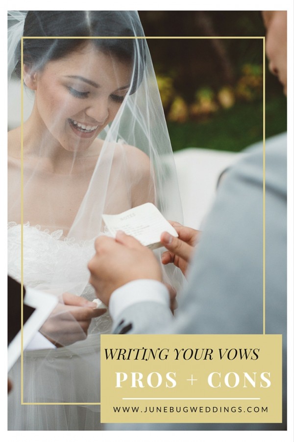 Thinking About Writing Your Own Vows" Read This First.