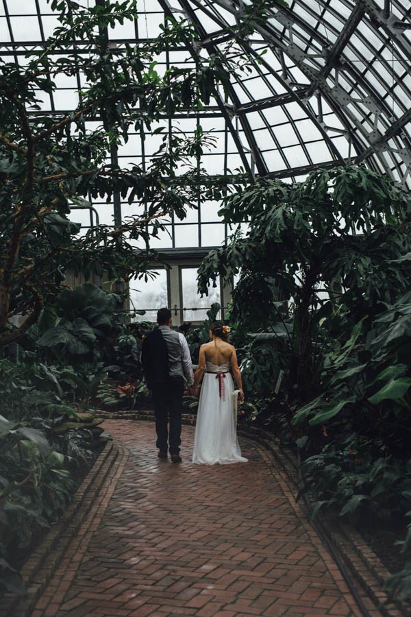 Industrial Garden Wedding Inspiration at Garfield Park