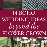 Beyond Flower Crowns – Bohemian Wedding Ideas for Your Big Day