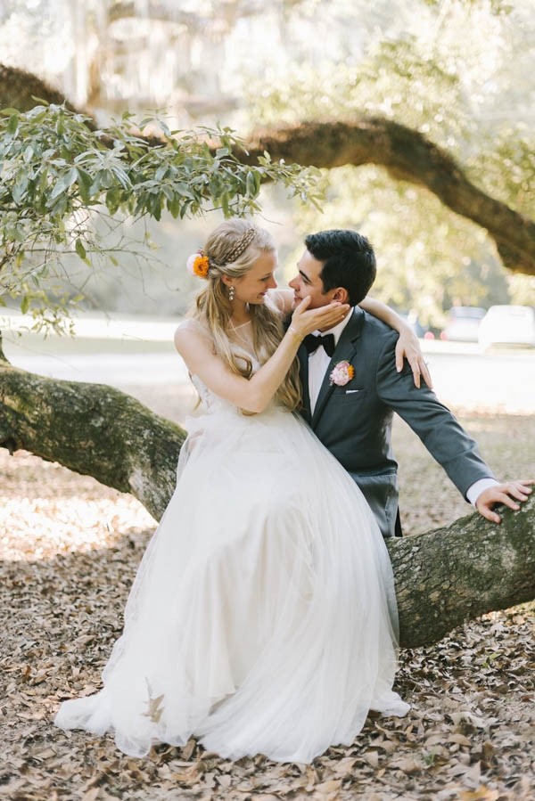 Delightfully Colorful Backyard Wedding In Louisiana Junebug Weddings