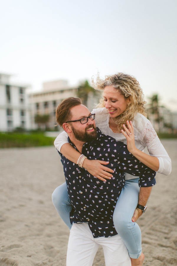 This West Palm Beach Engagement Has Stars, Stripes, and Lots of Love