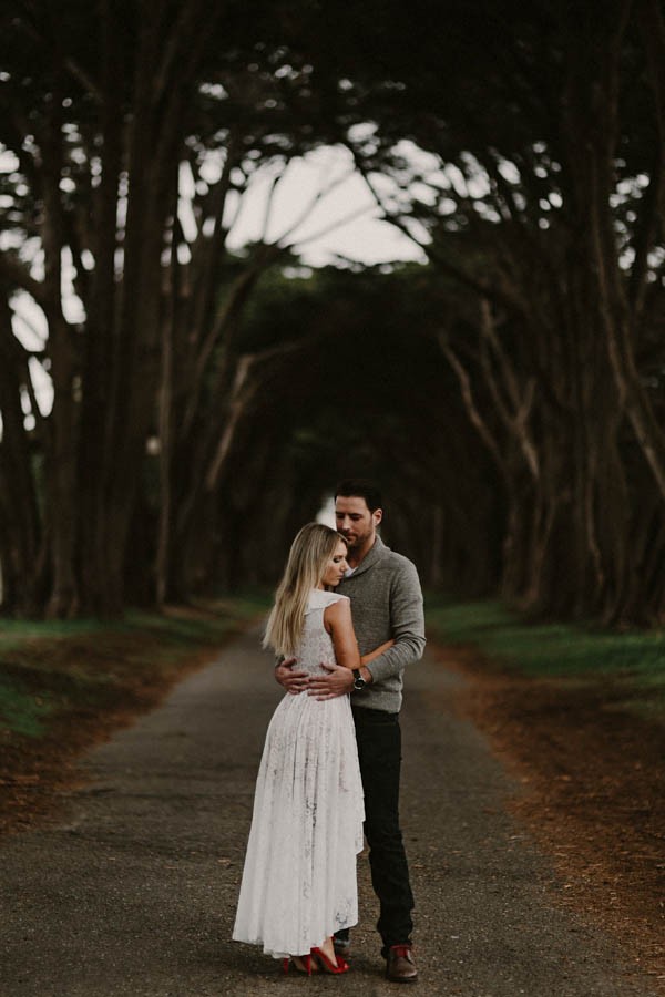 Incredibly Stylish Point Reyes Engagement Session