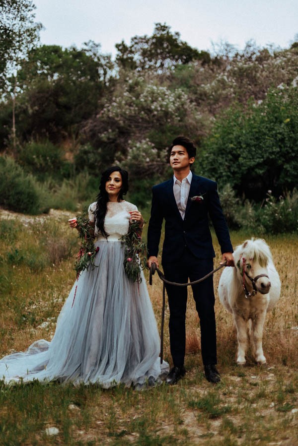 Baby Animals and a Blue Gown are Just the Beginning of This Gorgeous Rustic Wedding Inspiration Shoot