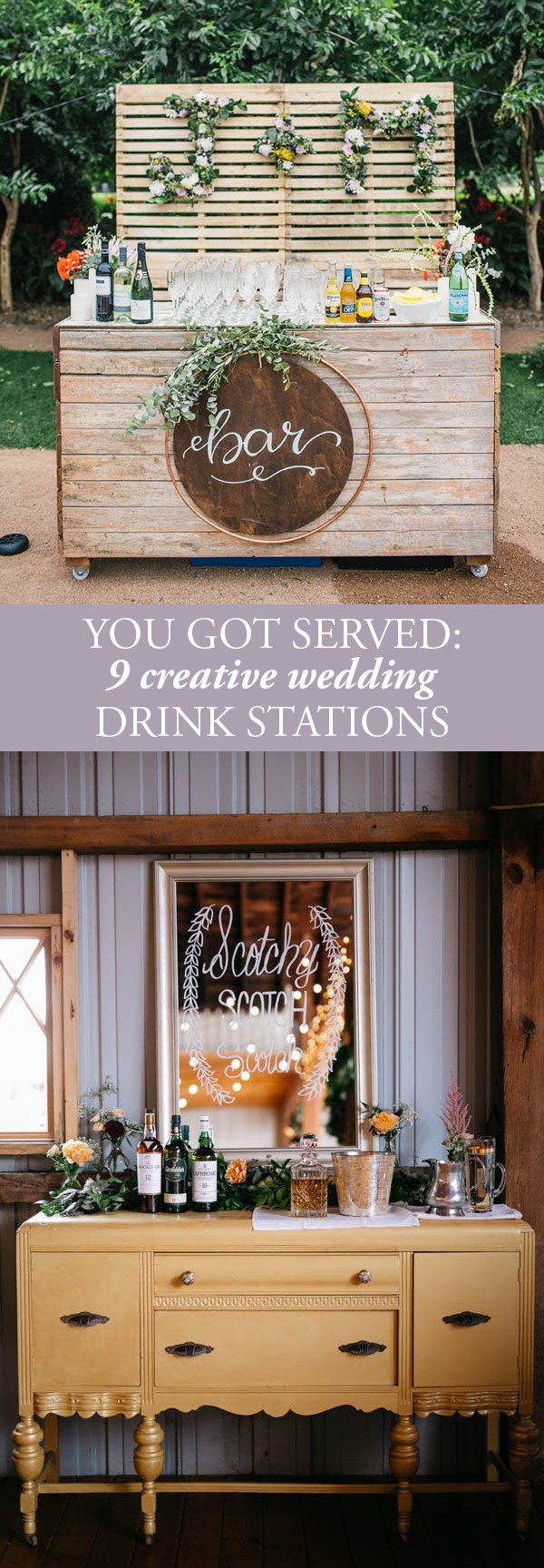 15 Must-Haves for a Beautiful Beverage Station  Drink station, Wedding  drinks reception, Wedding drink