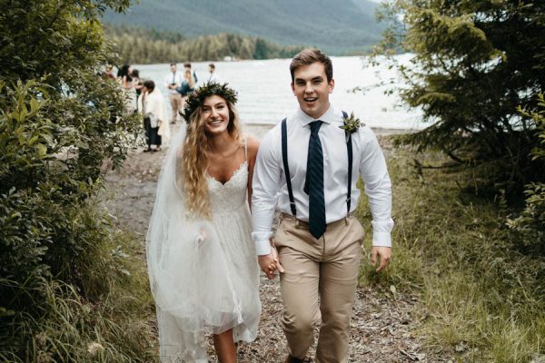 Magical Mendenhall Glacier Wedding with Waterfalls and Wildflowers Joel Allegretto-29