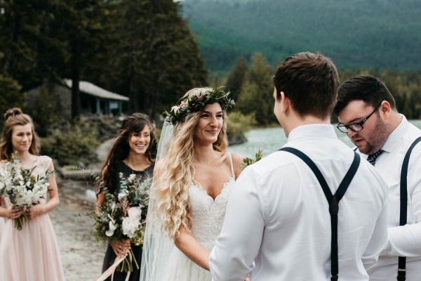Magical Mendenhall Glacier Wedding with Waterfalls and Wildflowers Joel Allegretto-6