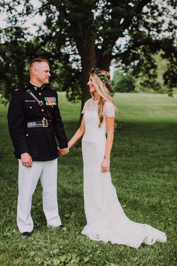 A Marine And A Hippie Tied The Knot In The Sweetest Wedding At Pear