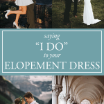 This Outfit Inspiration Will Help You Say “I Do” to Your Elopement Dress