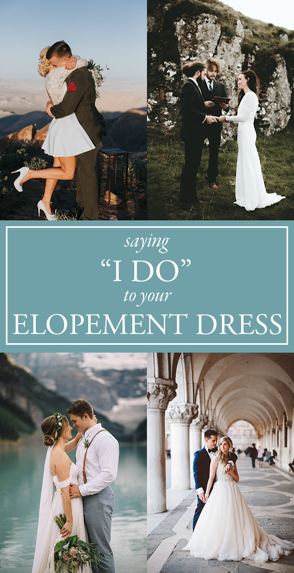 elopement dress