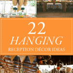 We’re Head Over Heels for These 22 Hanging Reception Decor Ideas