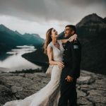 Jaw-Dropping Stormy Anniversary Shoot on Mount Crandell