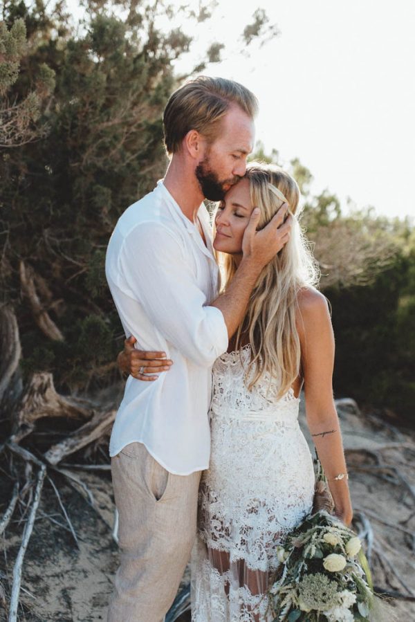 Ethereal Barefoot Wedding in Formentera, Spain