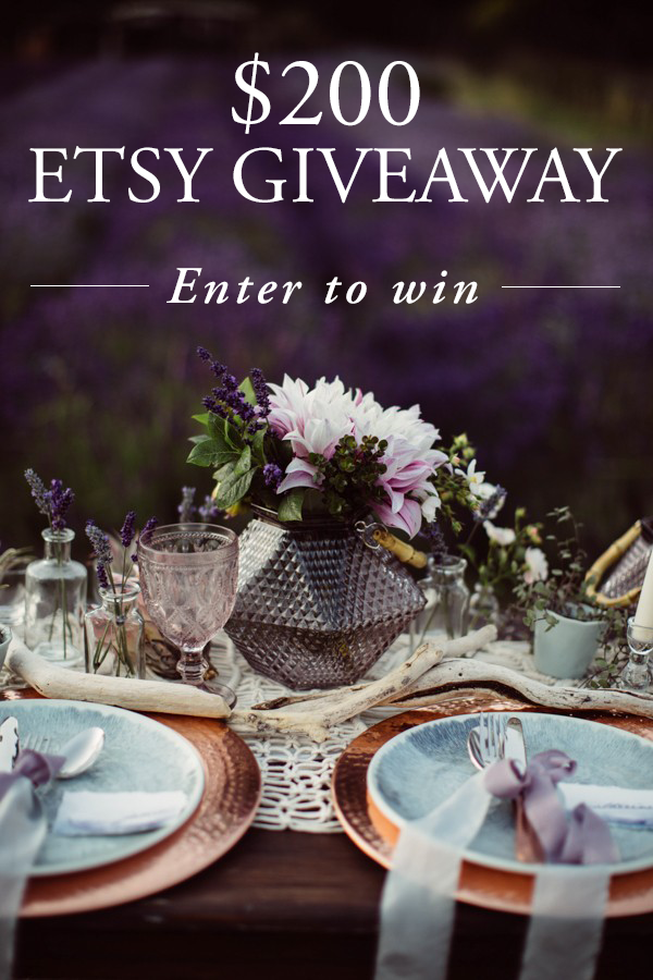 $200 Etsy Giveaway