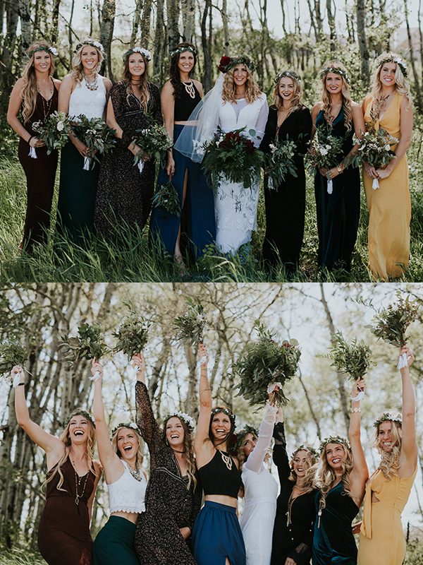 mismatched-bridesmaids-dresses-nicole-marie-photography