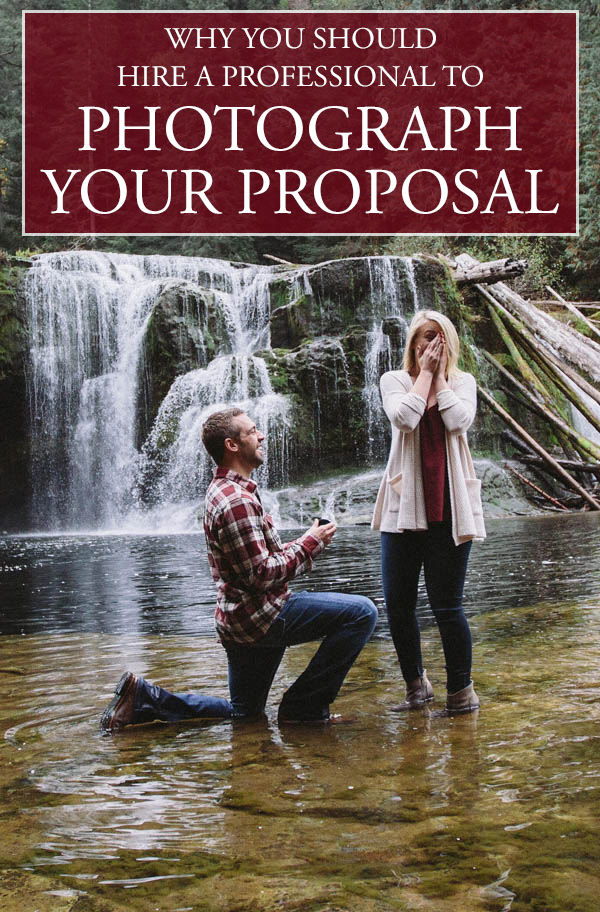 haven't considered having a professional photograph your proposal? here's why you should