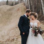 Get Your Moody Color Palette Inspiration from This Late Fall Wedding Shoot