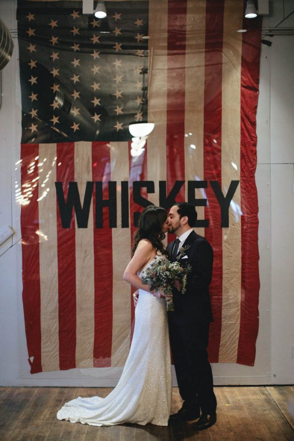 This Michigan Wedding at Journeyman Distillery is Sentimental with a Twist
