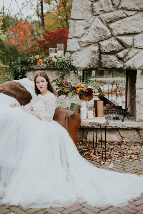 This Vibrant Fall Wedding Inspiration Gives Us The Warm Fuzzies