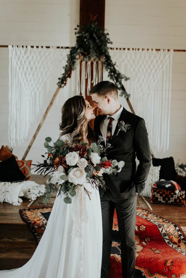 Eclectic Romantic Wedding Inspiration at The Chapel at Southwind Hills Peyton Rainey Photography and Chelsea Denise Photography-55