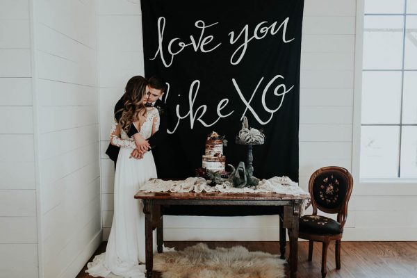 Eclectic Romantic Wedding Inspiration at The Chapel at Southwind Hills Peyton Rainey Photography and Chelsea Denise Photography-68