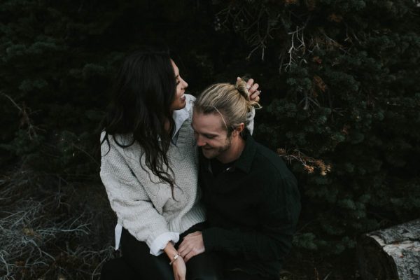 This Salt Lake City Engagement is Like a Folksy Forest Fairy Tale Blush Photography-11