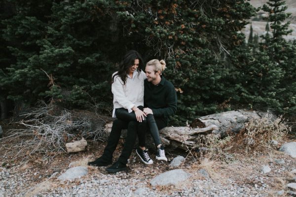 This Salt Lake City Engagement is Like a Folksy Forest Fairy Tale Blush Photography-12