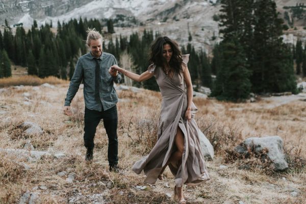 This Salt Lake City Engagement is Like a Folksy Forest Fairy Tale Blush Photography-2