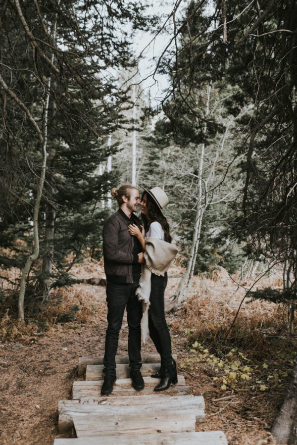 This Salt Lake City Engagement is Like a Folksy Forest Fairy Tale Blush Photography-24