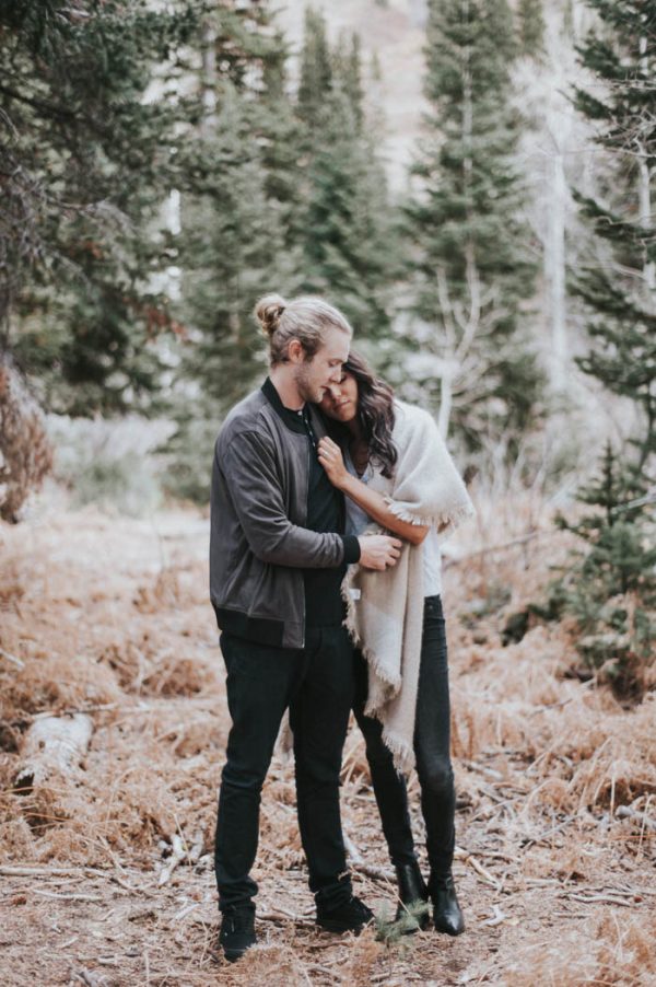 This Salt Lake City Engagement is Like a Folksy Forest Fairy Tale Blush Photography-29