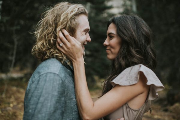 This Salt Lake City Engagement is Like a Folksy Forest Fairy Tale Blush Photography-34