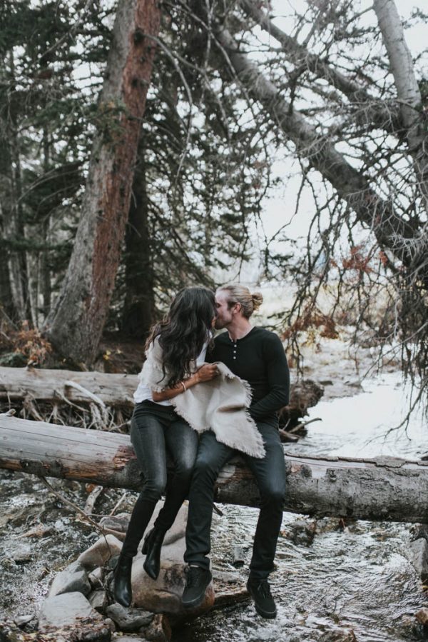 This Salt Lake City Engagement is Like a Folksy Forest Fairy Tale Blush Photography-39