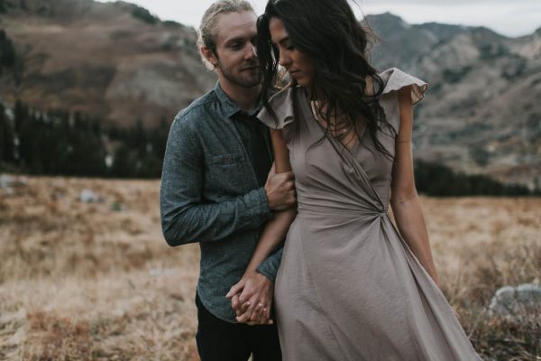 This Salt Lake City Engagement is Like a Folksy Forest Fairy Tale Blush Photography-48