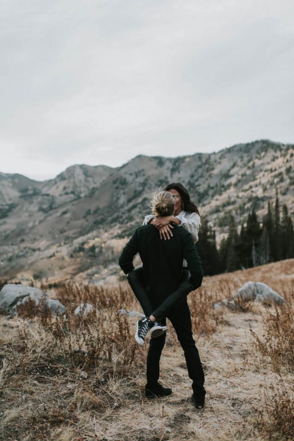 This Salt Lake City Engagement is Like a Folksy Forest Fairy Tale Blush Photography-6