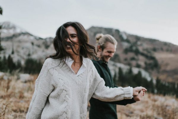This Salt Lake City Engagement is Like a Folksy Forest Fairy Tale Blush Photography-9