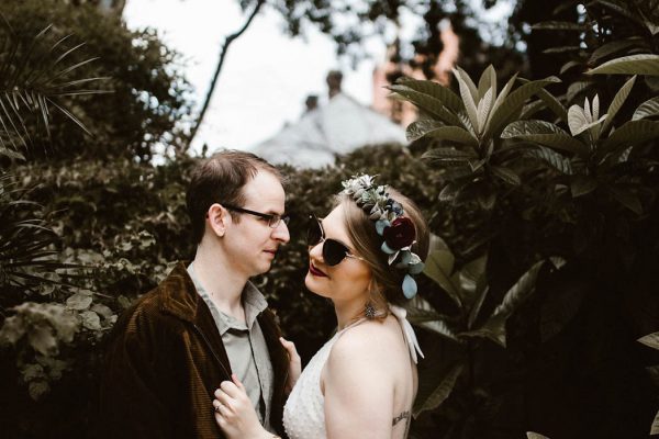 Stylish New Orleans Elopement at the French Quarter Wedding Chapel