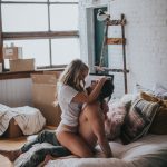 This Couple Celebrated Moving Day with a Sexy Engagement Shoot