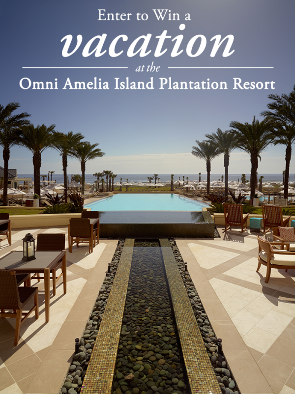 Enter to Win a Vacation at the Omni Amelia Island Plantation Resort