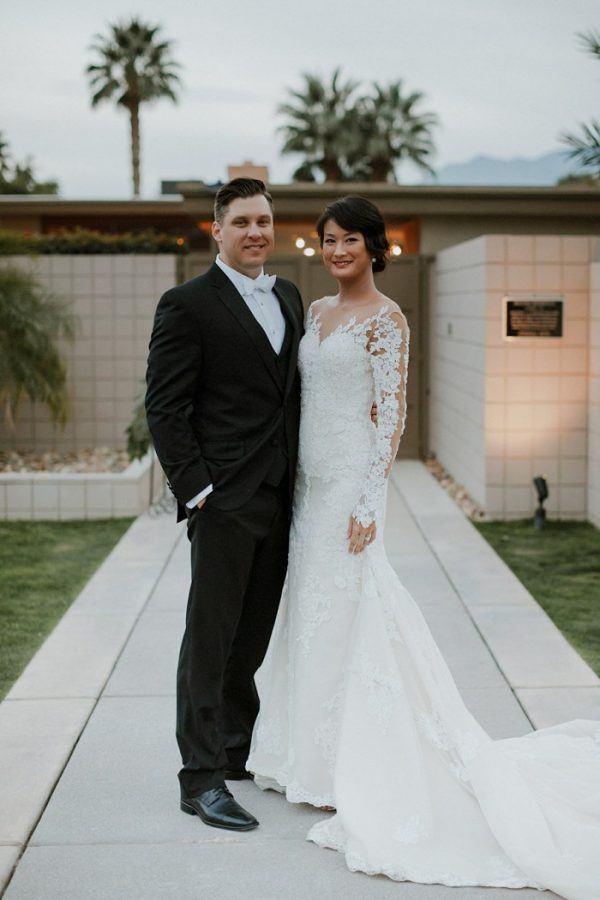 Absolutely Glamorous Palm Springs Wedding at The Frank Sinatra Estate