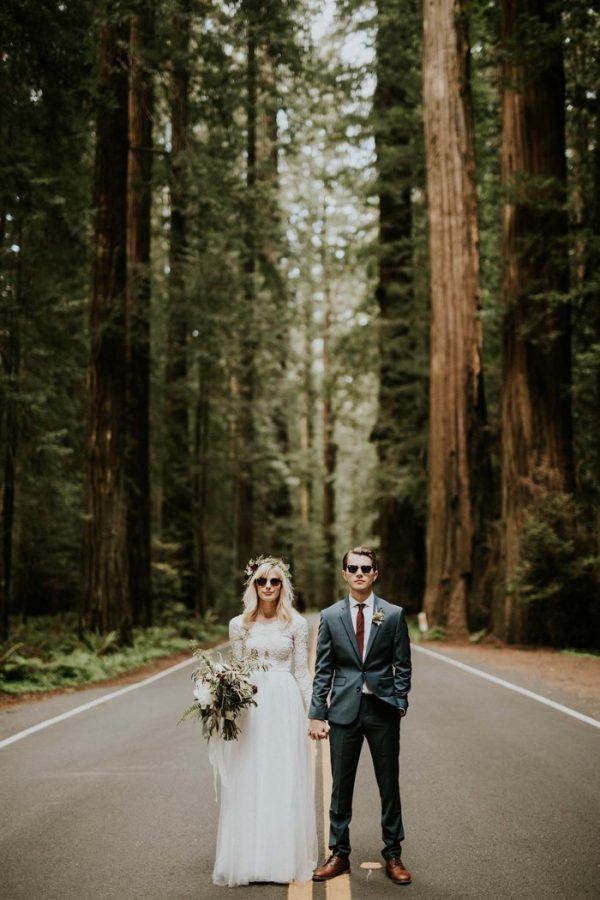 Cooler Than Cool Redwood National Park Vow Renewal