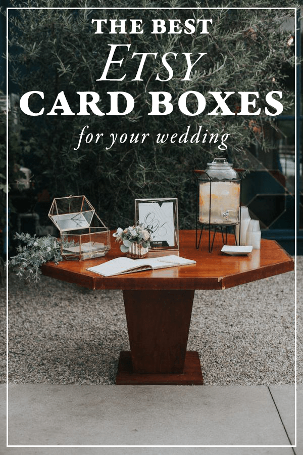 The Best Etsy Card Boxes for Your Wedding