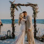 Glamorous Barefoot Pensacola Beach House Wedding