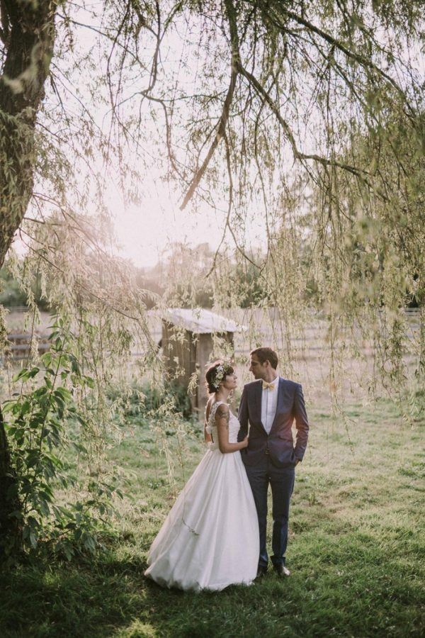 Playfully Vintage French Wedding in the Countryside