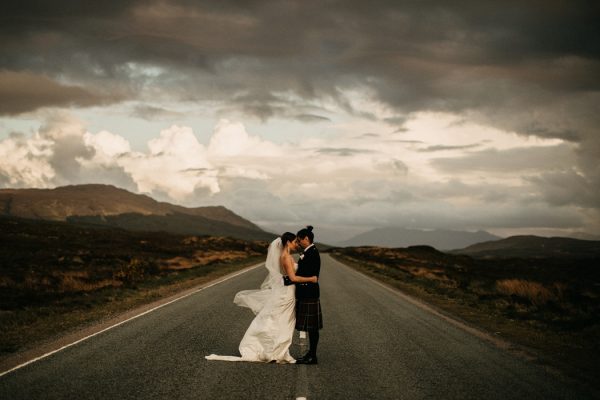 Exceptionally Chic Isle of Skye Wedding at Eilean Donan Castle