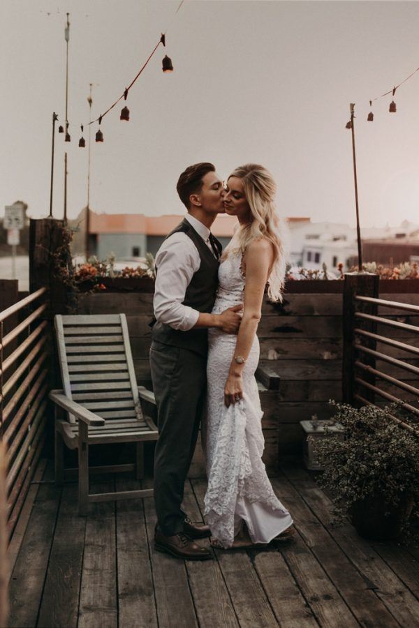You’ll Love the Muted Color Palette in This Boho Chic Smoky Hollow Studios Wedding