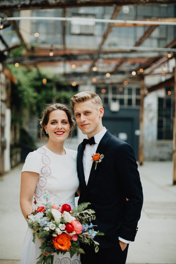 Classy Butterfly Inspired Wedding at the Industrial Strongwater Columbus