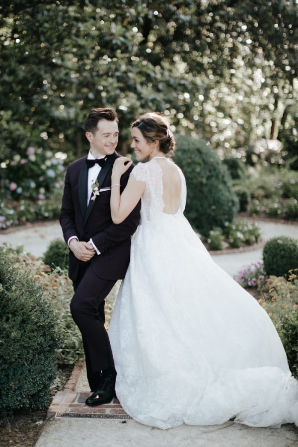 Enchanted Charlotte Garden Wedding at The Duke Mansion