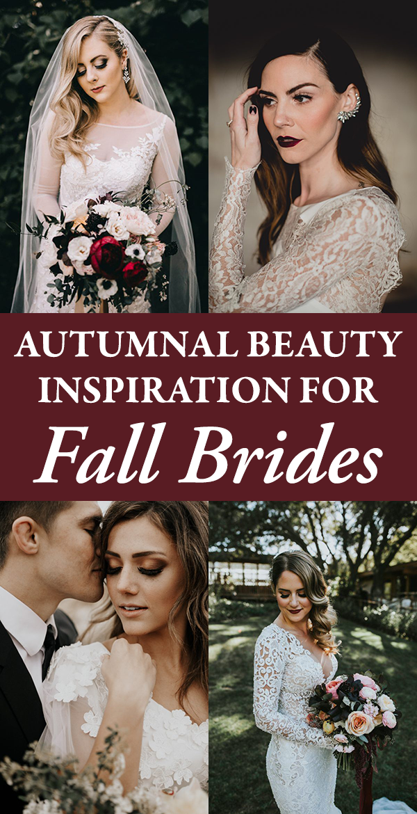 Autumnal Beauty Inspiration for Fall Brides