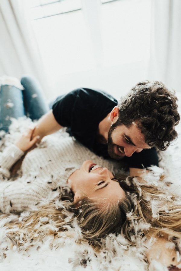 This Newlywed Photo Shoot at Home is Giving Us Major Couple Goals