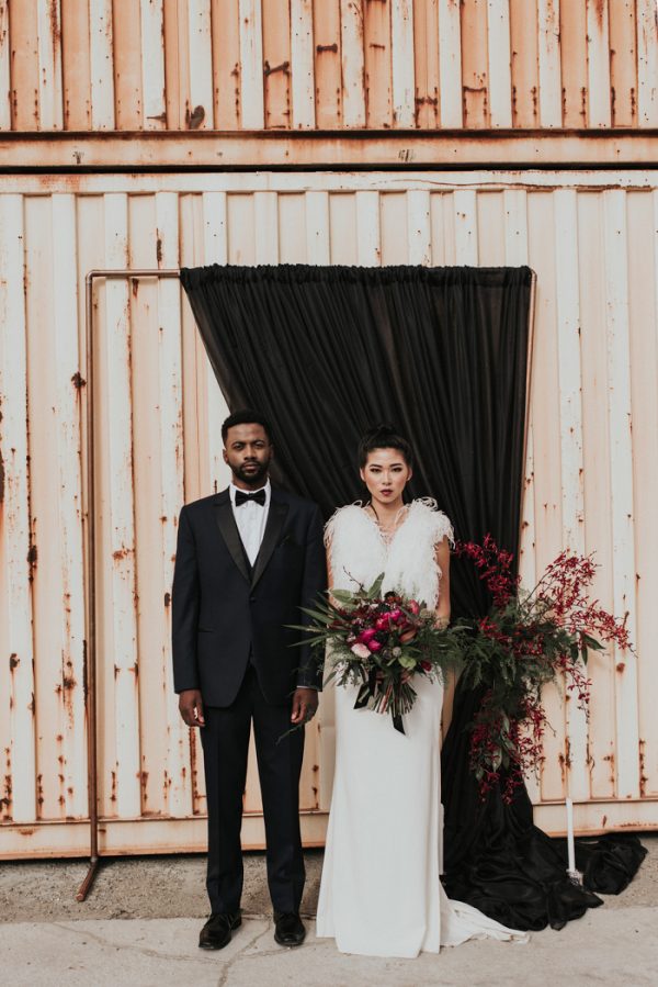 This Storage Facility Wedding Inspiration is Way More Gorgeous Than You Could Imagine